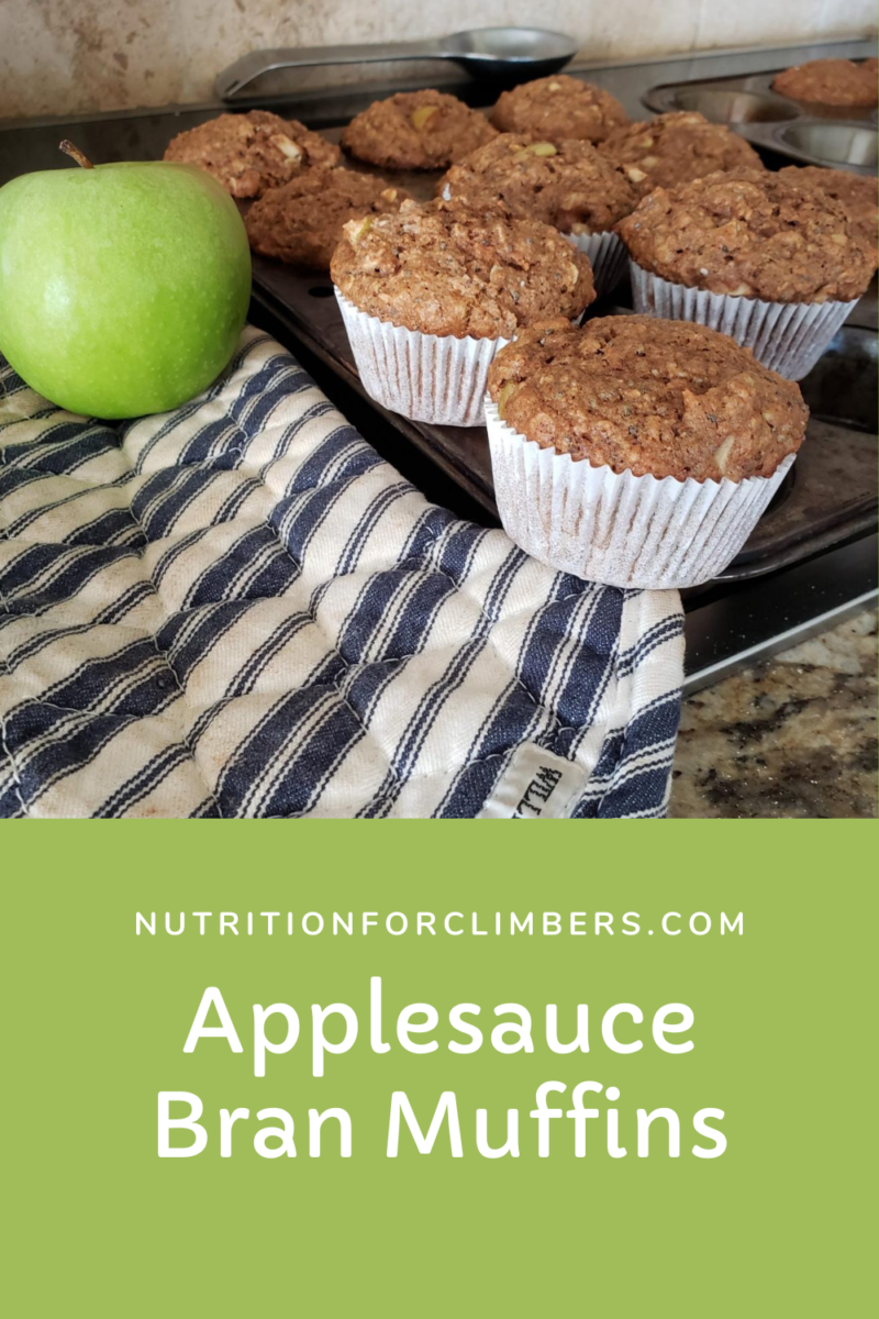 Applesauce Bran Muffins Recipe Nutrition for Climbers