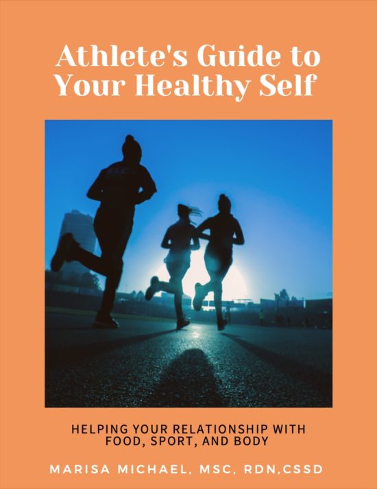 Climbing nutrition infographics